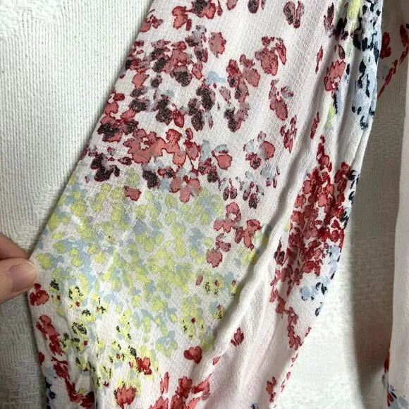 Lucky Brand Floral Peasant Blouse - Picture 6 of 11